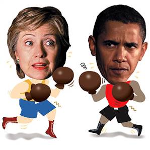 Obama vs. Hillary Round Whatever