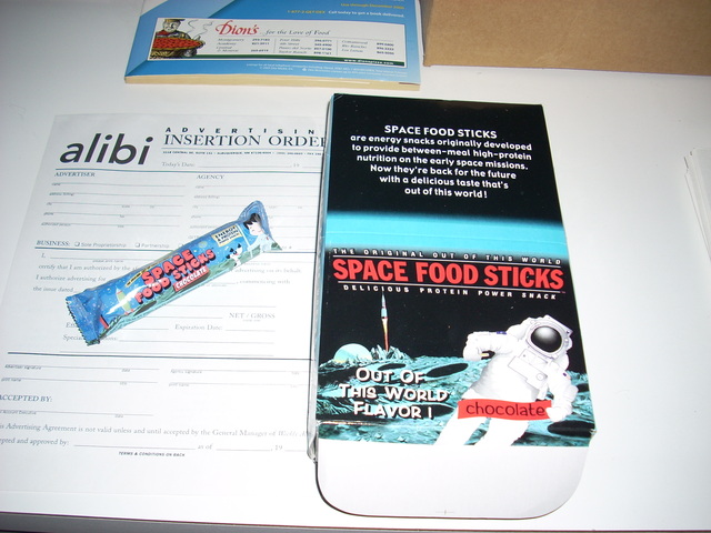 Space Food Sticks!