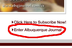 Secret Knowledge: Dodge Abqjournal.comÕs Annoying Ad Roadblock