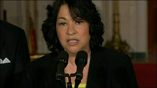 Sotomayor is the Nation's First Hispanic Supreme Court Justice