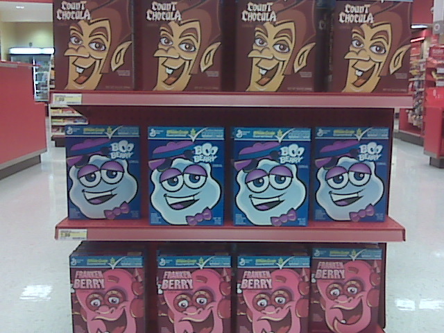 Monster-Themed Breakfast Cereals Available Now