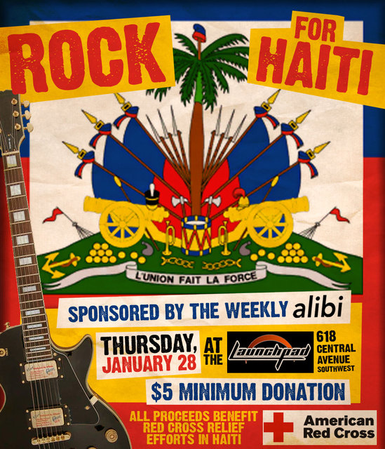 AlibiÕs Rock For Haiti