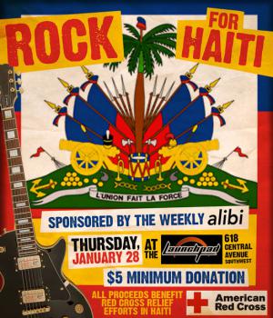 The Weekly AlibiÕs Rock for Haiti