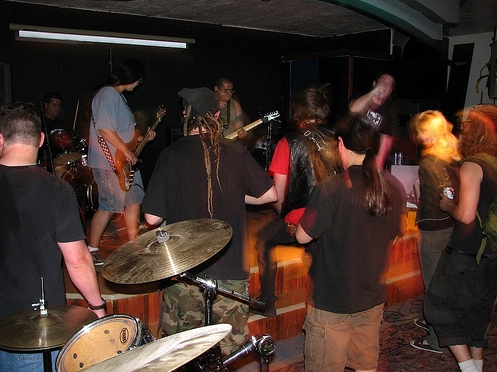 5/7/10 - Prison of Sound, Music is the Enemy, Reference Man, and Bone Dance @ the Coalmine.
