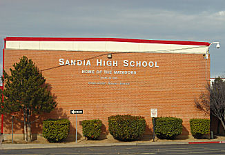 Sandia Highschool is on Lockdown