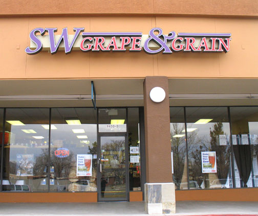Southwest Grape & Grain exterior