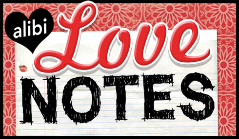 Alibi Love Notes return