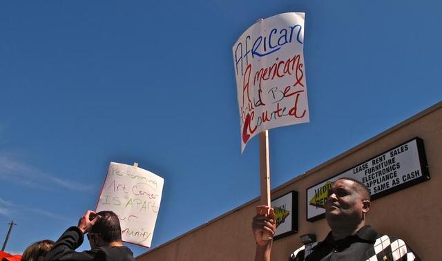 Slideshow: March for the African American Center