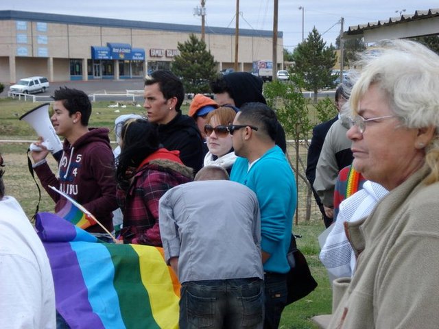 Pride Flag Flies in Clovis
