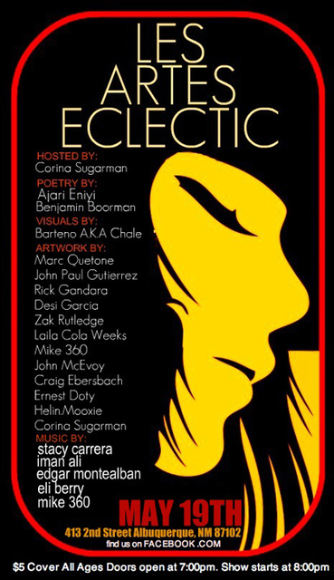 Les Artes Eclectic: Music, Art, Poetry-All Ages!