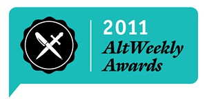 Three Alibi contributors pick up 2011 AltWeekly Awards nominations!
