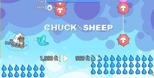 Webgame Wednesday: Chuck the Sheep
