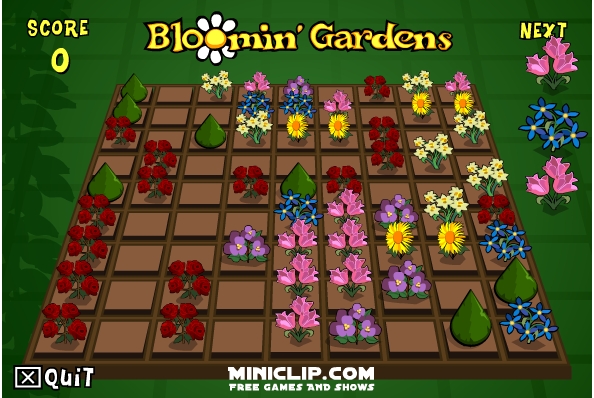 Webgame Wednesday: Bloomin' Gardens