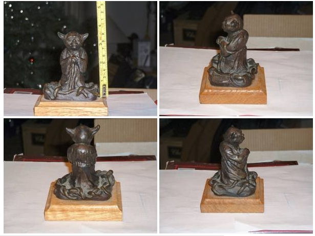 Found on Santa Fe Craigslist: bronze Yoda statuette ($600)