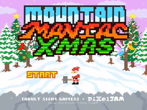 Webgame Wednesday: Mountain Maniac Xmas
