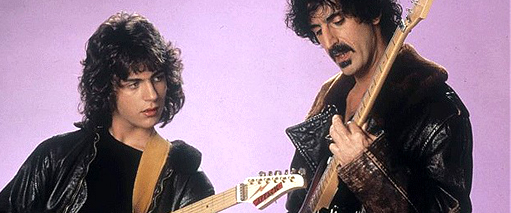 Dweezil and Frank Zappa