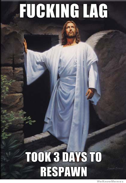 Gamer Christ at Easter Time