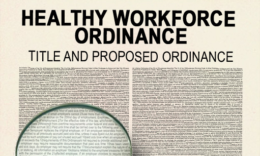 Healthy Workforce Ordinance