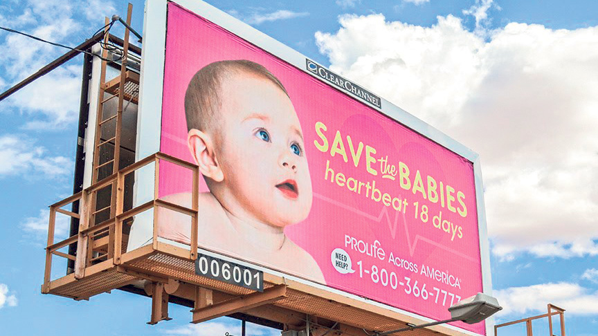 pro-life billboard