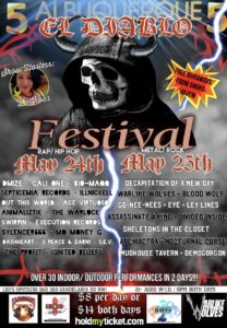 El Diablo Fest 5 flyer