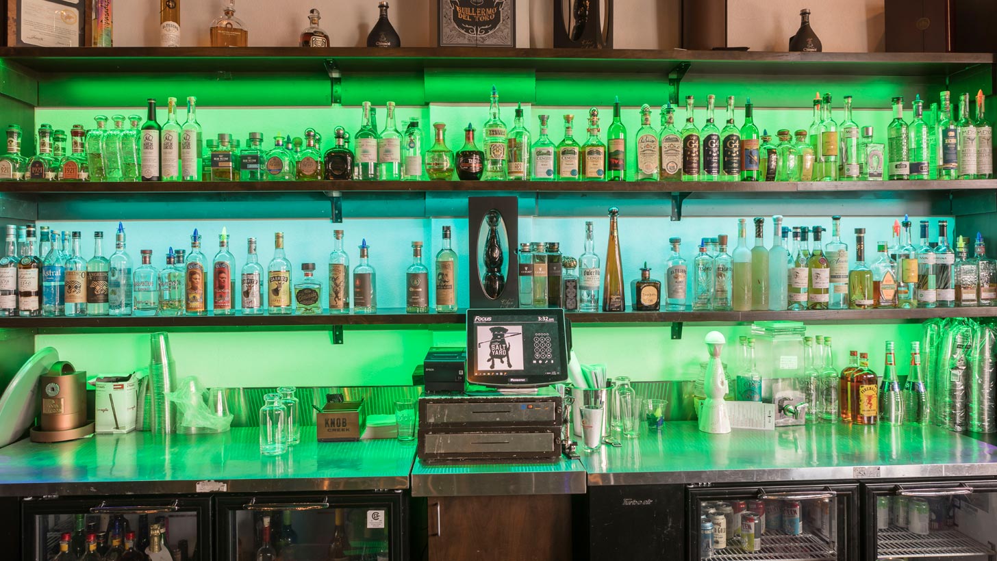 Green bar at Salt Yard