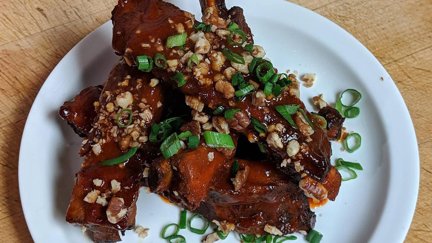 BBQ red chile ribs