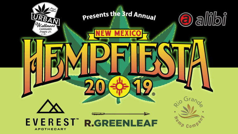 Weekly Alibi Presents the 3rd Annual Hempfiesta Saturday, August 10 from noon to 8pm