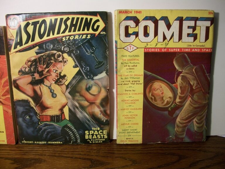 science fiction pulps